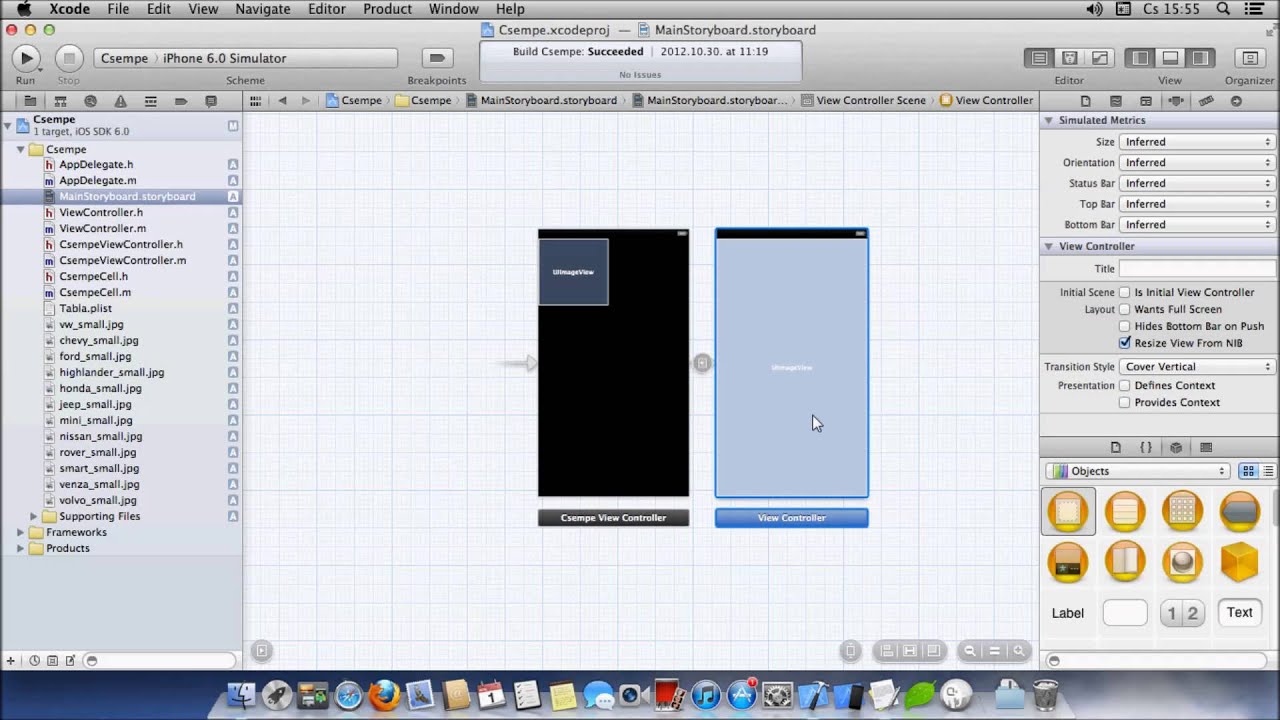 PecsXcode UICollectionView Push Segue - YouTube