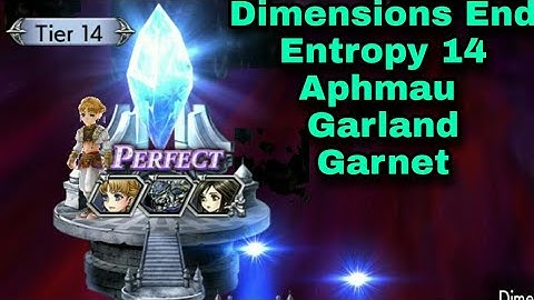 DFFOO Dimensions End Entropy Tier 14: Aphmau Garland Garnet