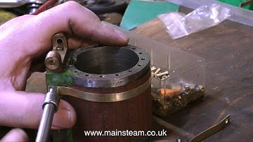 REBUILDING A LARGE CLARKSON VERTICAL STEAM ENGINE - PART #19