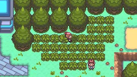 Pokemon Burning Ruby (GBA / Game Boy Advance) - Vizzed.com GamePlay (rom hack)