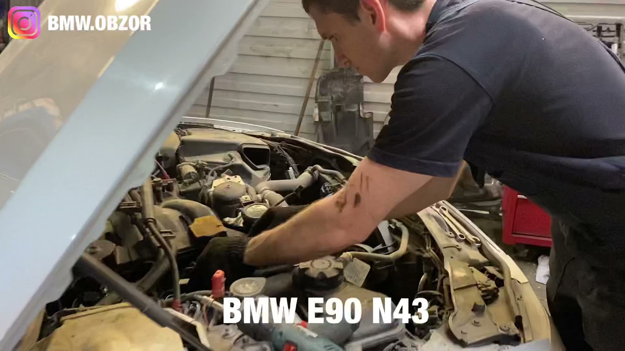 BMW e90 N43 после кривых рук