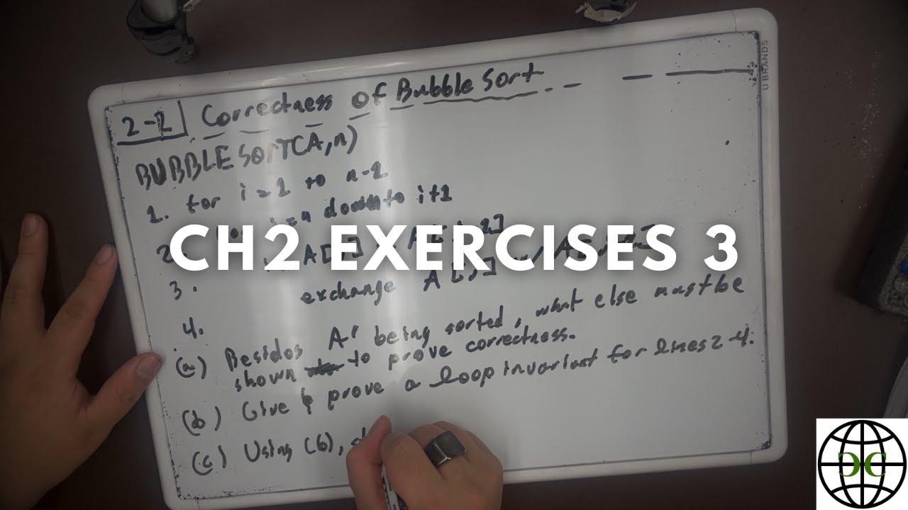 Ch2 Exercises 3 (Ch2) (Algorithm Analysis) (Fa2025) - YouTube