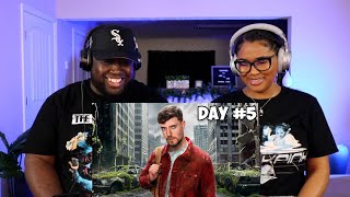 Kidd and Cee Reacts To I Survived 7 Days In An Abandoned City (Mr Beast)