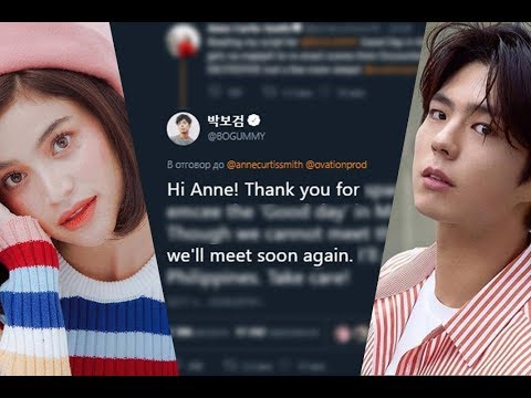 Anne Curtis meets Korean actor Gong Yoo