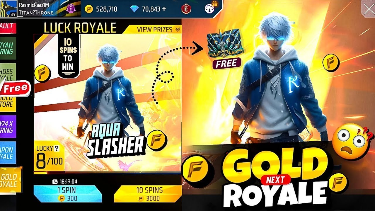 Next Gold Royale Free Fire 🔥 Free Fire Next Gold Royale Bundle | Ff Gold Royale New Bundle