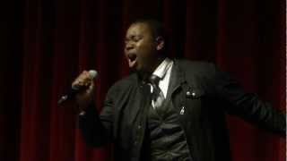Alex Newell performs And I Am Telling You live Glee Project event