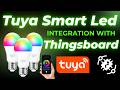 How to Integrate a Tuya Smart LED with ThingsBoard | Build a Custom IoT Dashboard