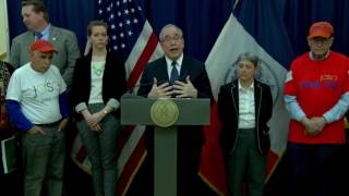 Comptroller Stringer Press Conference on Senior Services
