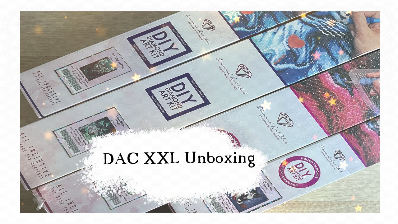 XXL Diamond Art Club Unboxing - Diamond Painting