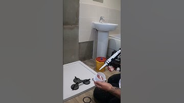 FITTING A SHOWER TRAY | How to short | #plumbing #howto #diy
