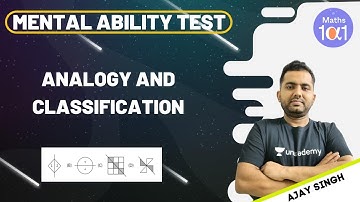 Analogy and Classification | Mental Ability Test | NTSE Stage 1 | Maths 101 | Ajay Singh