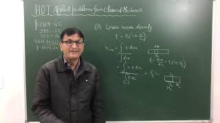 Hot Applied Problems From Basic Classical Mechanics ( Jam 2020 and Gate 2020 special)