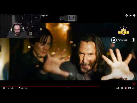 Memreyıldız - 'Matrix 4: Resurrection Resmi Fragman' İzliyor
