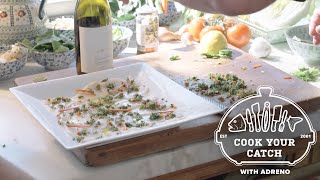 Wahoo Carpaccio | Cook Your Catch | ADRENO