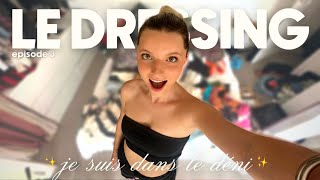 EP.3 🔑🏚 JE TRIE MON DRESSING *c'est un carnage*