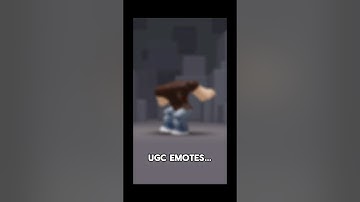 ROBLOX ADDED UGC EMOTES! #trending #viral #roblox #funny #ugc