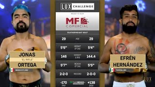 Jonas `Rifle` Ortega VS Efrén Hernandez | LUX 034 | Cancun