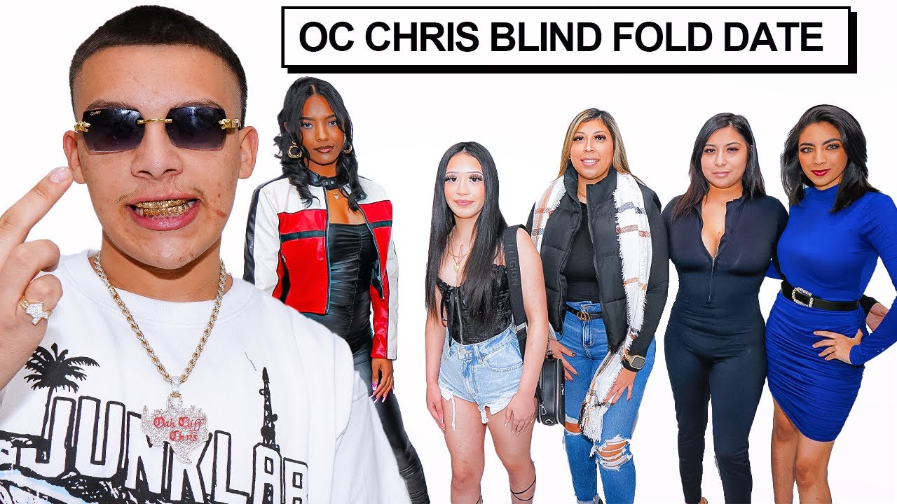 I PUT OC CHRIS ON A BLIND FOLD DATE CHALLENGE 😭…