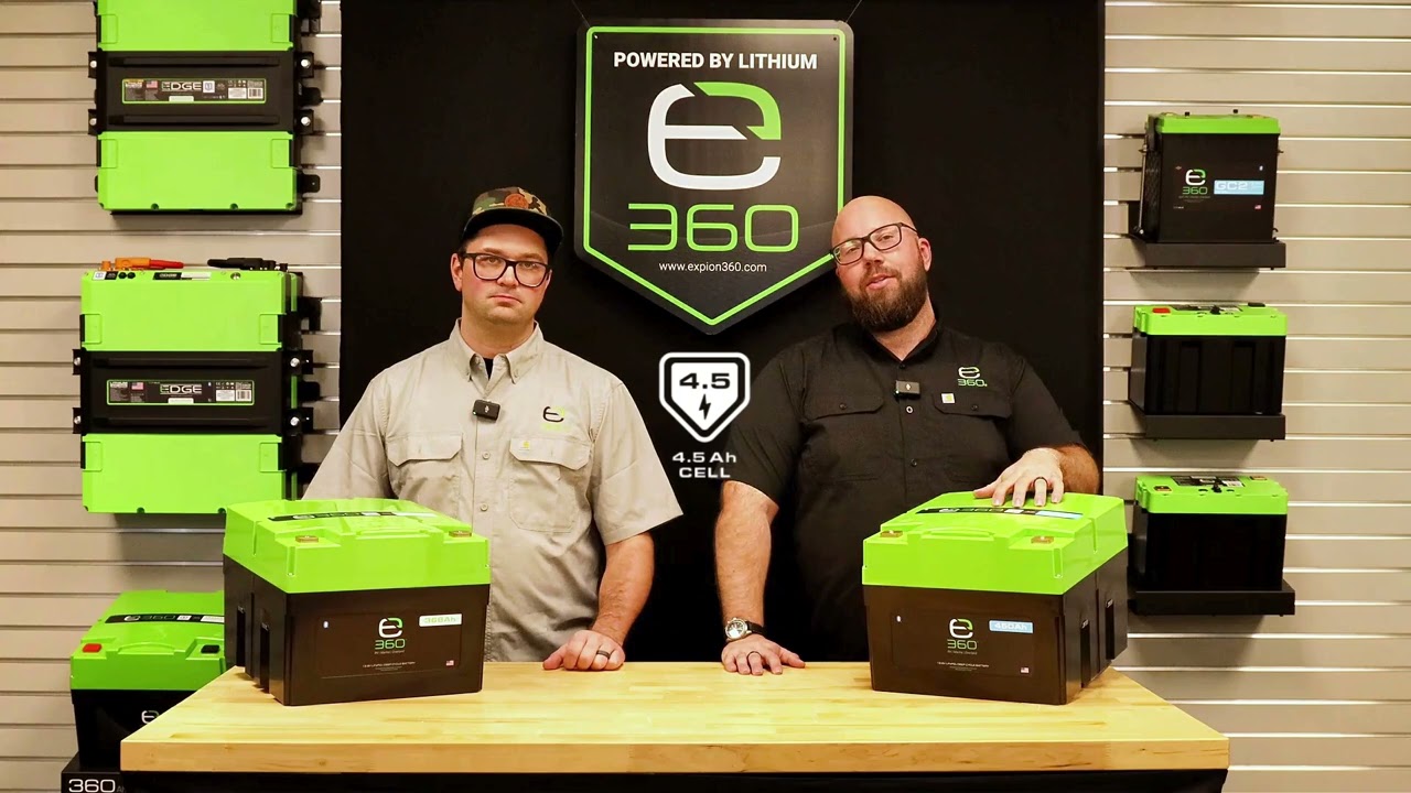 12V 368Ah LiFePO4 Lithium Battery – EX1 (Bluetooth) – Expion360
