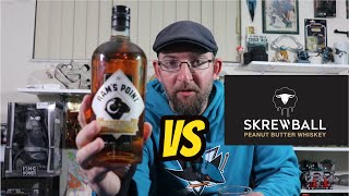 Ram's Point VS. Screwball Peanut Butter Whiskey! #review #whiskey