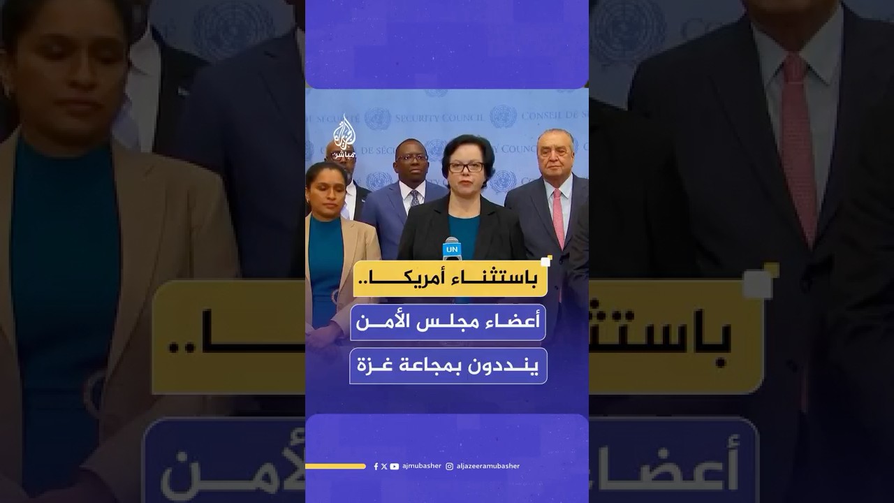 أعضاء مجلس الأمن يدعون لإنهاء المجاعة في غزة ويطالبون بوقف إطلاق النار