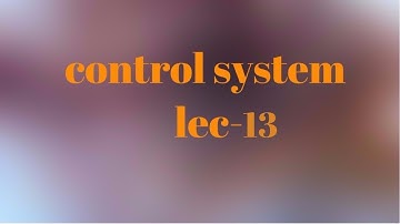 lec 13 The Root Locus Method - Introduction