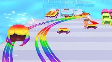 Hair Challenge💕🌈👸Big Update Game Max  Levels (Gameplay Walkthrough Level 228)