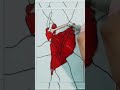 beautiful glass painting ❤️#shortsfeed #shortsvideo #shorts #dancing #girl
