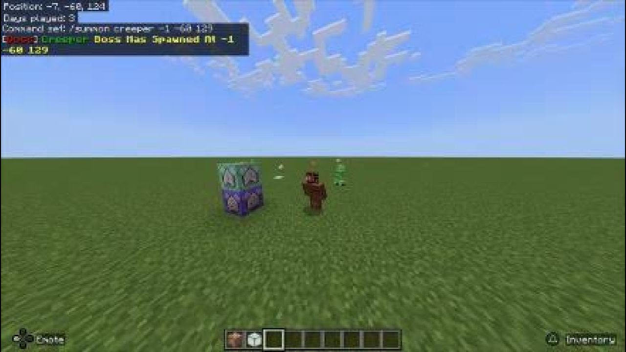 *EASY* How to make A BOSS SPAWN Using COMMANDS || Minecraft Bedrock ...