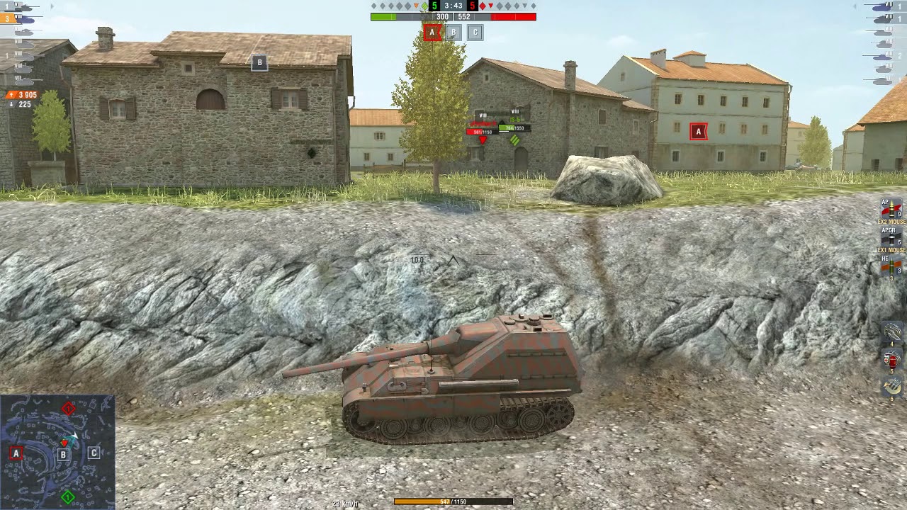 wotblitz WOT Blitz / JPanther II / 4 kills / 4 945 dmg
