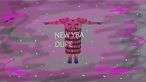 New YourBizarreAdventure Dupe // YBA dupe // Roblox