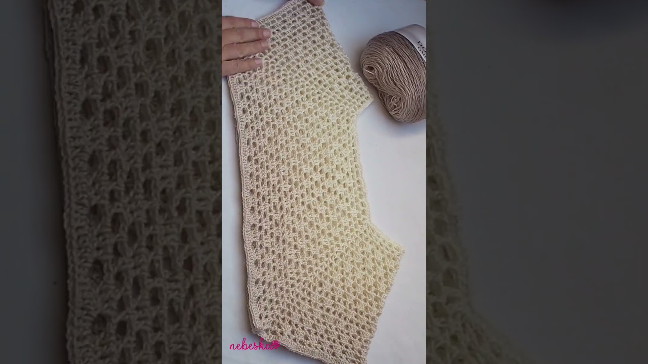 💟 Crochet Trendy Summer Crop top 💟 Raglan style 💟 Very Easy 💟 Free written pattern on my blog 💟