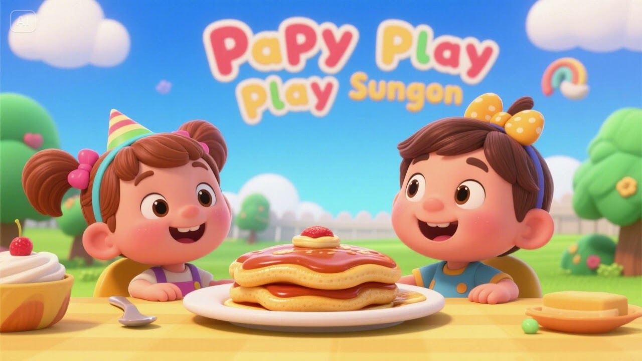 Pancake Play | Flipping Fun Breakfast Song for Kids