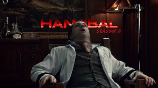 دكتور هوايته قتل المرضي عشان ياكلهم ومحدش عارف يقفشه🥩|ملخص مسلسل Hannibal الموسم الثاني