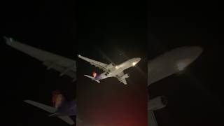 Hawaiian Airlines A330-200 [N375HA] Night landing at San Diego International Airport