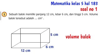 Sebuah balok memiliki panjang 28 cm, lebar 14 cm, dan tingginya 12 cm. volume balok tersebut adalah 