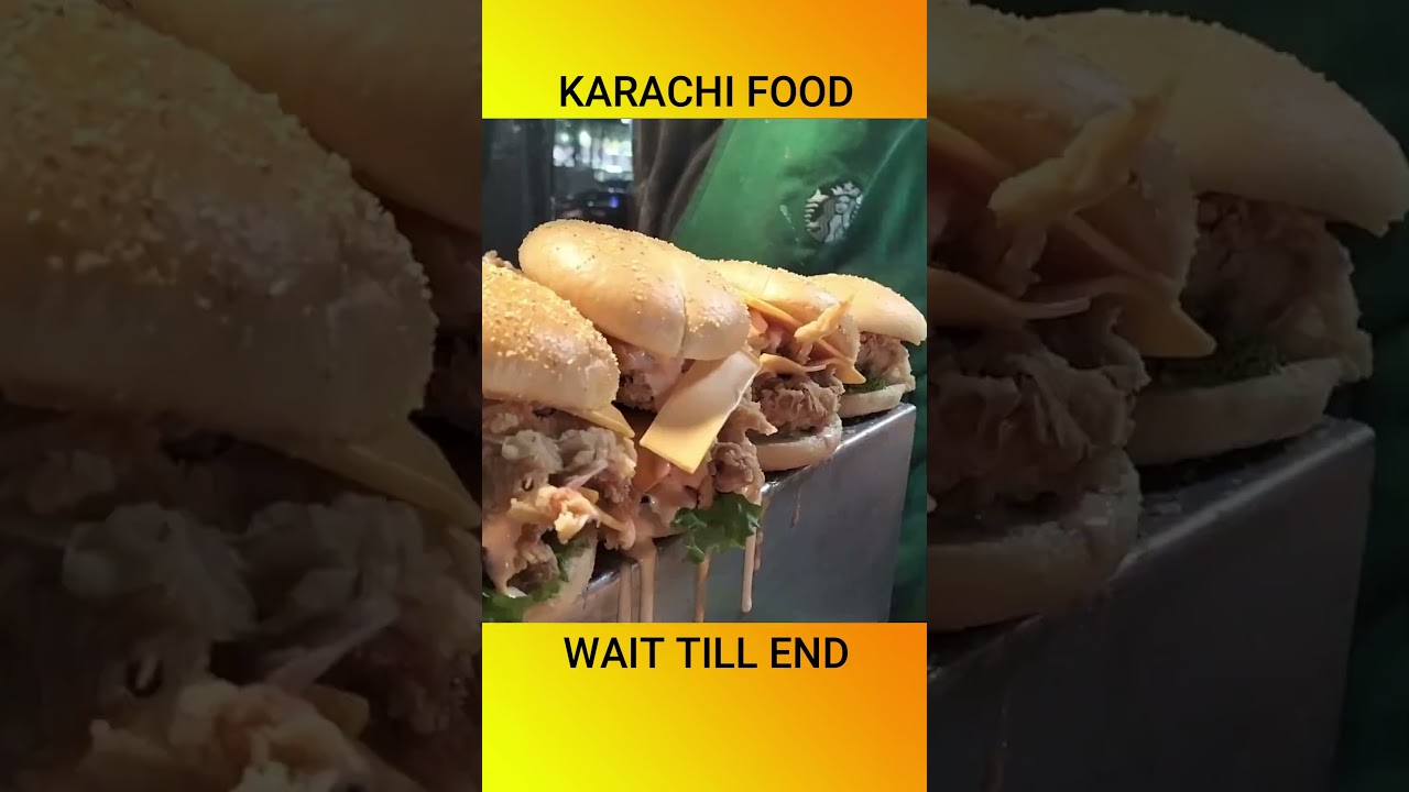 Rs.180 Zinger Burger I Hadis Fast Food at Karachi Street Food I Pakistani Street Food Videos