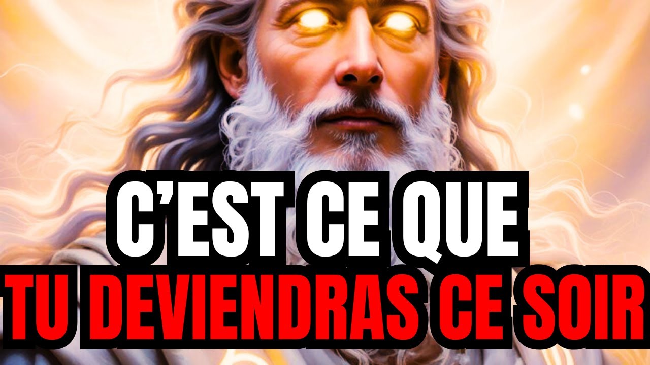 ÉLU, CE SOIR TU DEVIENDRAS EXACTEMENT CE QUE DIEU AVAIT PRÉVU POUR TOI!