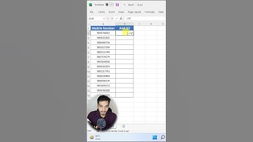 🤯 Excel Magic: Stop Excel from Removing Leading Zeros! #microsoftexcel #excelhacks #spreadsheets