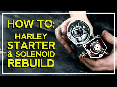 How to: Harley Davidson Starter & Solenoid Rebuild