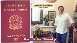 How to Get Dual Italian Citizenship Buy Property Renovate a Villa Cooking Italian with Joe screenshot 2