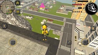 Stickman Rope Hero Vice Miami Crime Simulator Android Gameplay screenshot 4