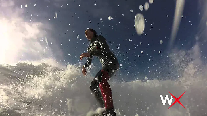 Sarah Gerhardt Surfs The Lane