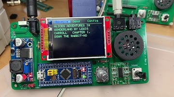 Morse Tutor:  PCB with 2.2" display