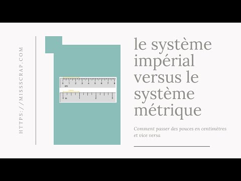 Vidéo: Quelle est la différence entre le système impérial et le système métrique ?