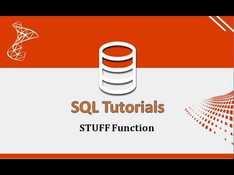 SQL Tutorials - 35.STUFF Function in SQL