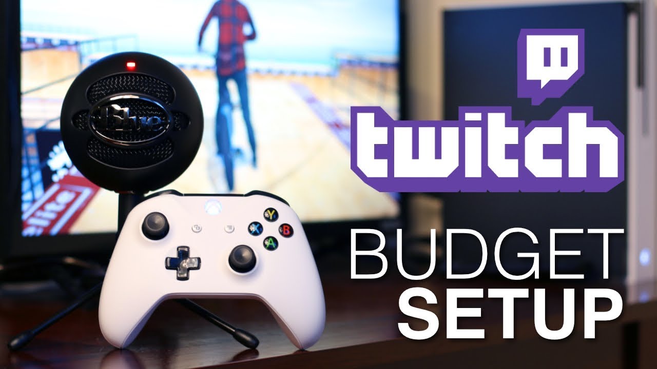 Budget Twitch Setup Xbox Ps4 Fortnite Bmx Streets Destiny Cod Youtube