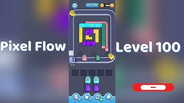 🎮 Pixel Flow Level 100 Walkthrough | Go Answer 🧩✨