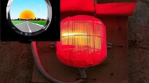 ALARMA LUMINICA CASERA!!( Home lamp alarm)