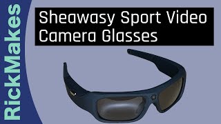 Sheawasy Sport Video Camera Glasses